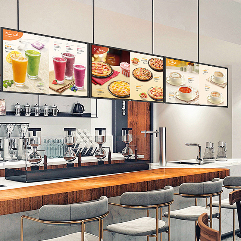 Wall-Mounted Advertising Display